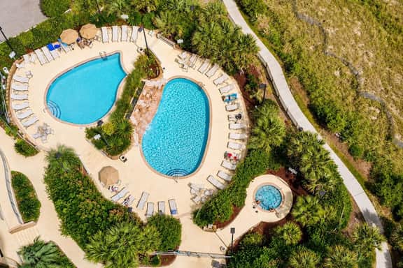 9th-Floor Ocean View Condo, Pool & Hot Tub