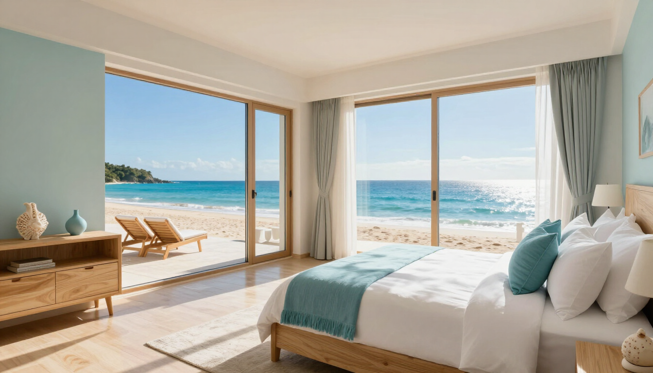Comfortable Beach Bedroom
