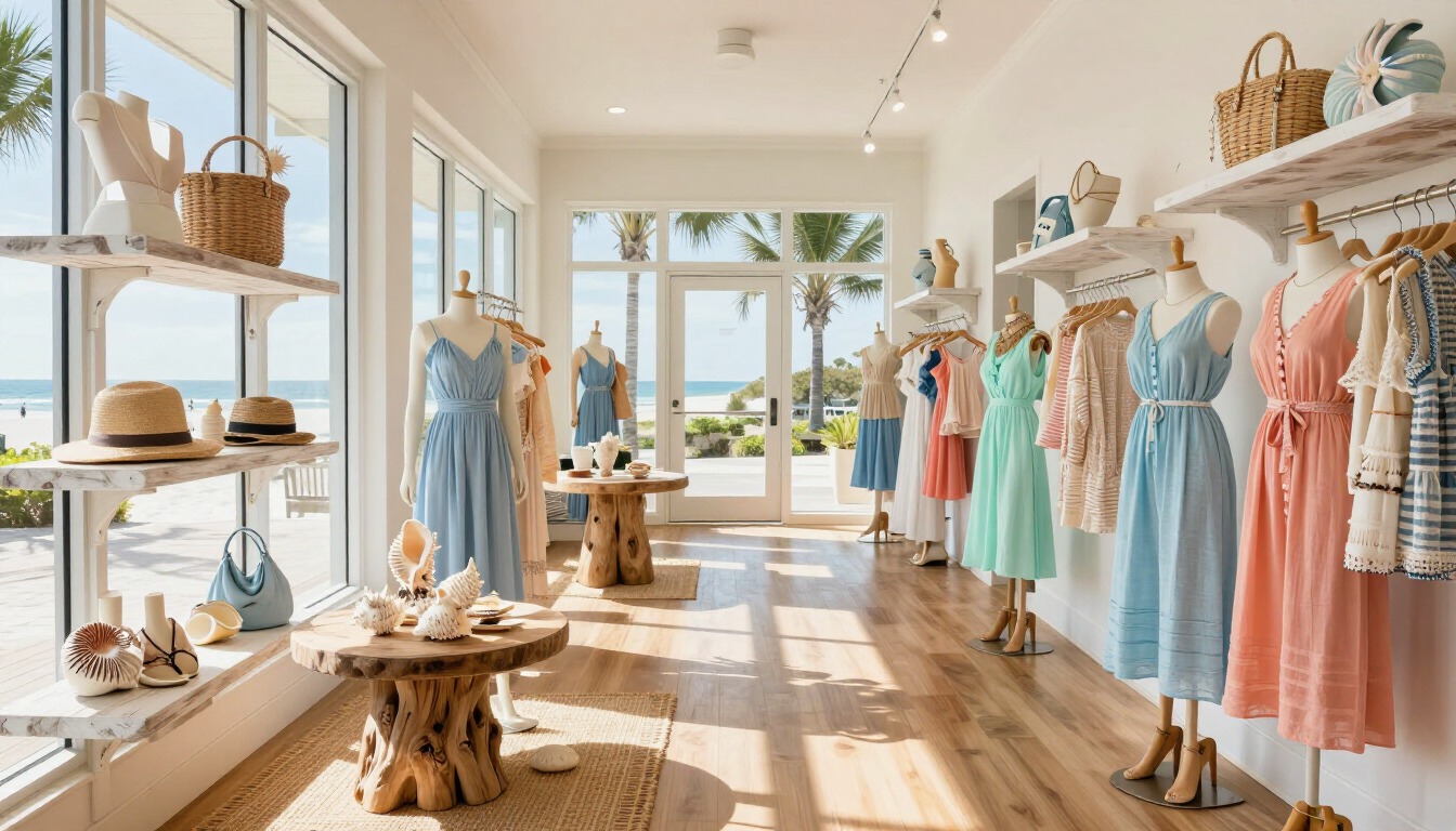 Shopping at Barefoot Landing